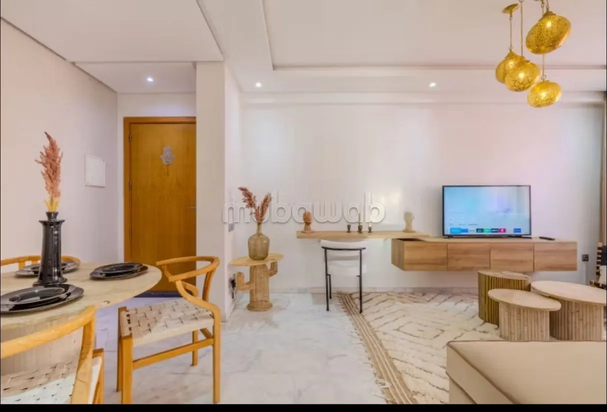 Vend appartement à Guéliz. 2 belles chambres. Meublé - مراكش (3)