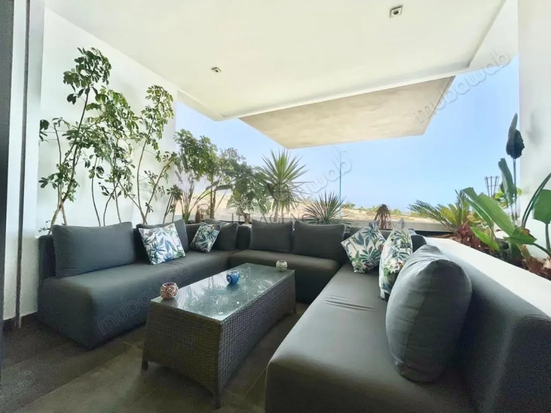 Bel appartement rénové vue latérale sur la mer - دار بوعزة (3)