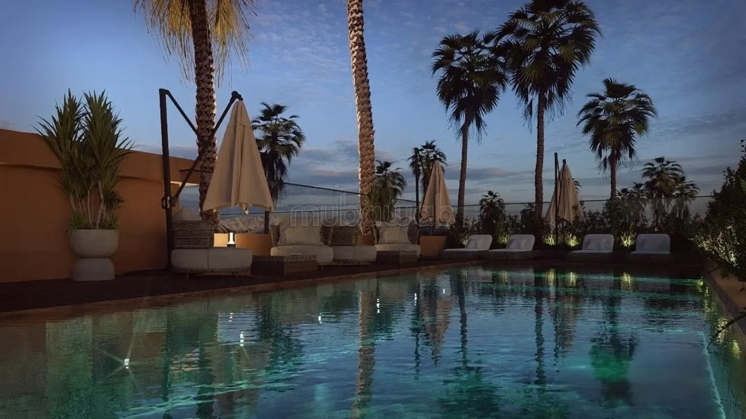 Studios de prestige pour investissement avec piscine - مراكش