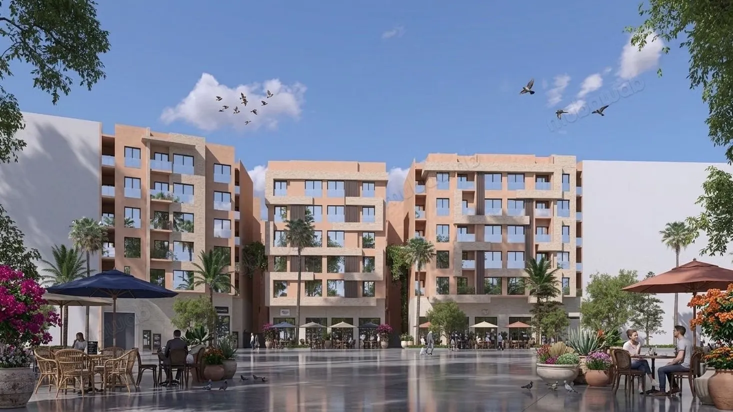 Nouveau développement résidentiel hors plan à Gueliz, à seul... - مراكش