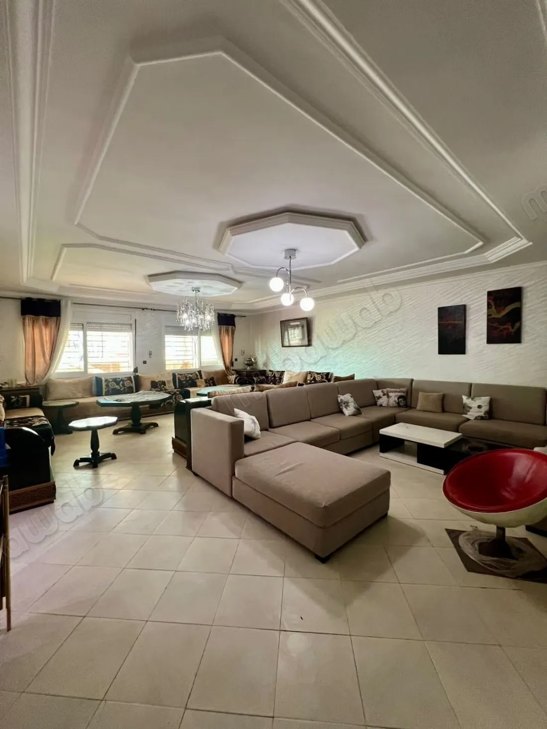 Bel appartement meublé à vendre à La Ville Haute. Surface to... - القنيطرة