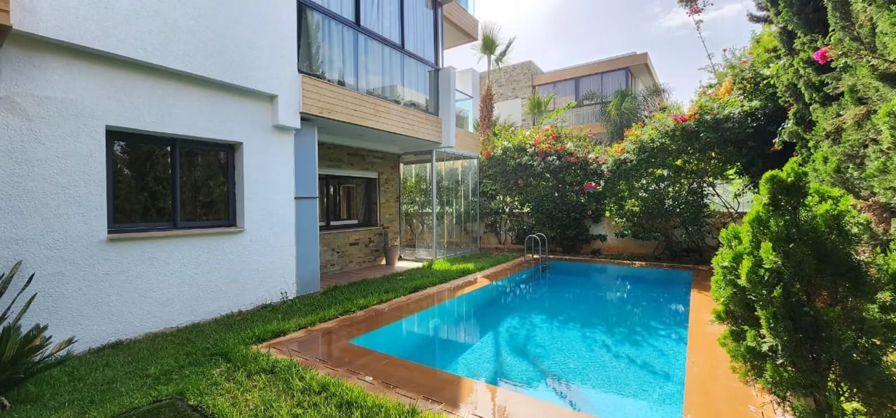Appartement avec Jardin et Piscine - دار بوعزة