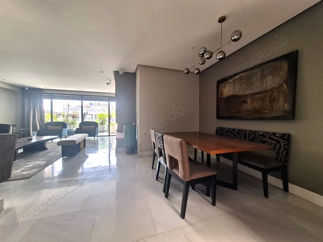 A Vendre Appartement 258 m2 Triangle d'Or - الدار البيضاء (3)