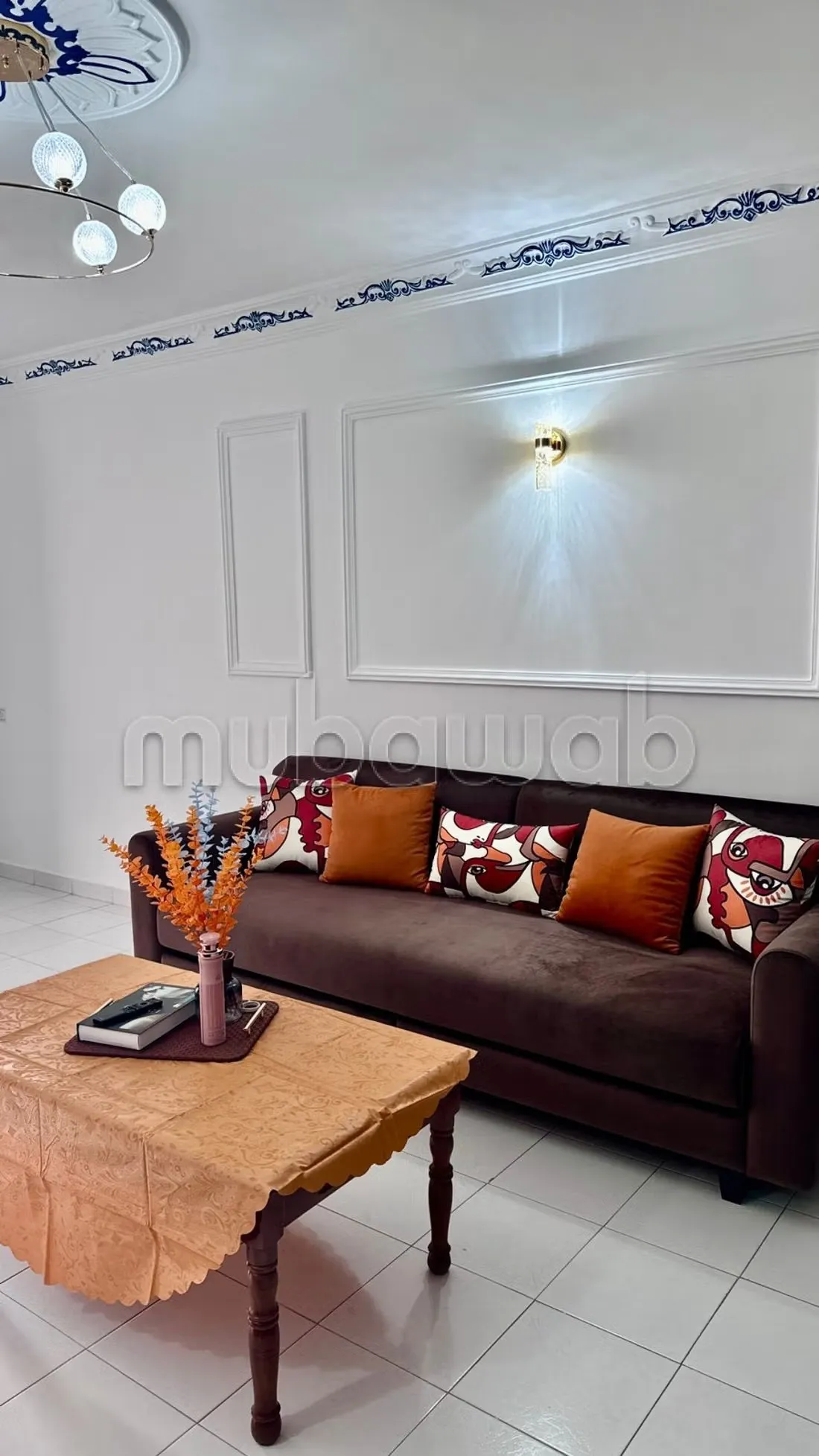 Appartement meublé nuef à louer vue sur marina - طنجة (3)
