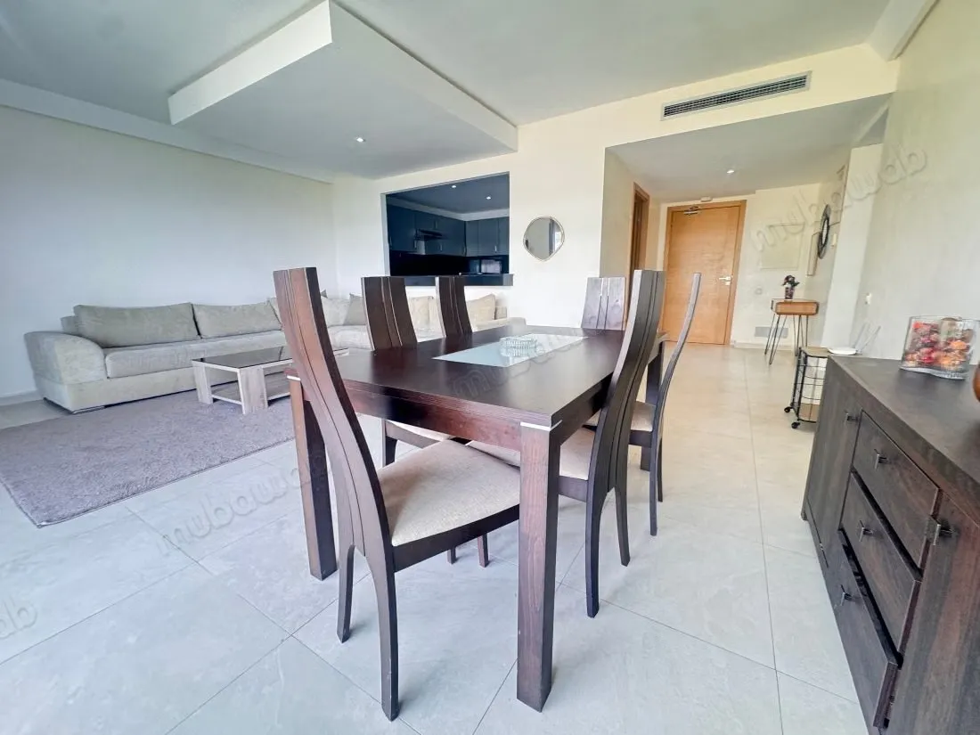 Appartment meublé à loué vue sur mer 
menar - طنجة (3)