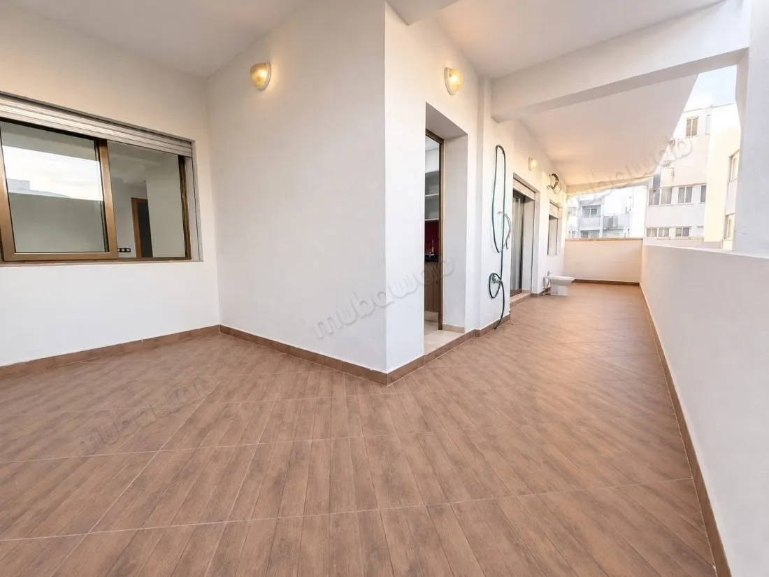 Appartement vide à louer route de rabat - طنجة
