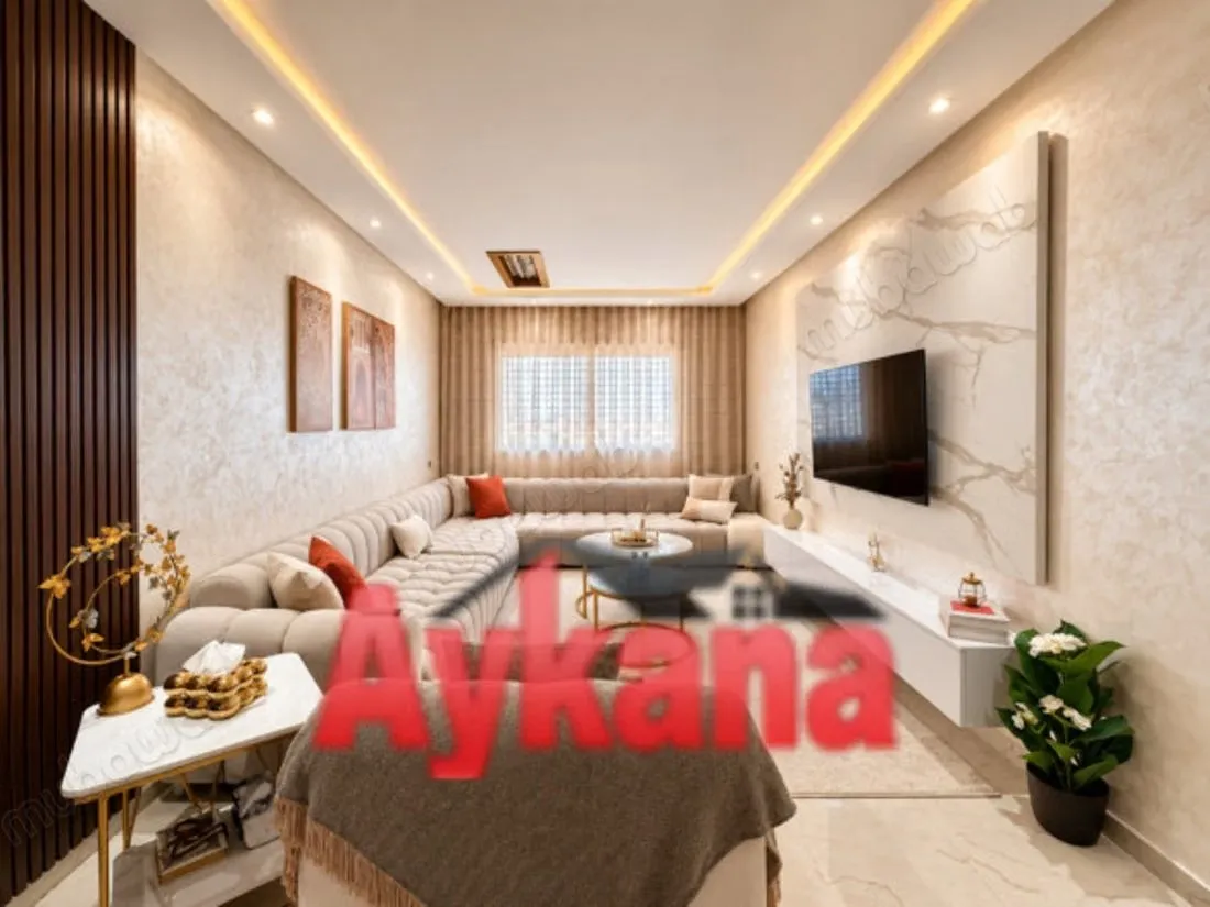 Location Appartement neuf meublé Temara Wifak - تمارة (2)