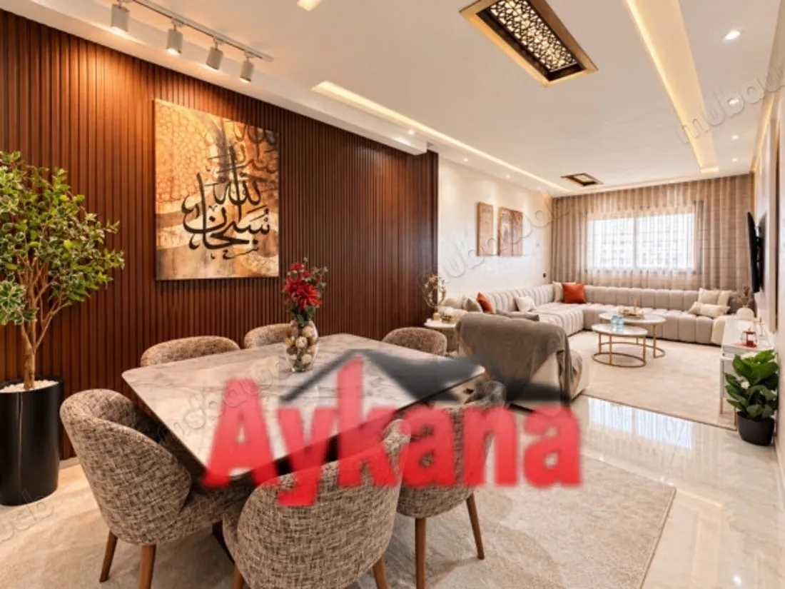 Location Appartement neuf meublé Temara Wifak - تمارة