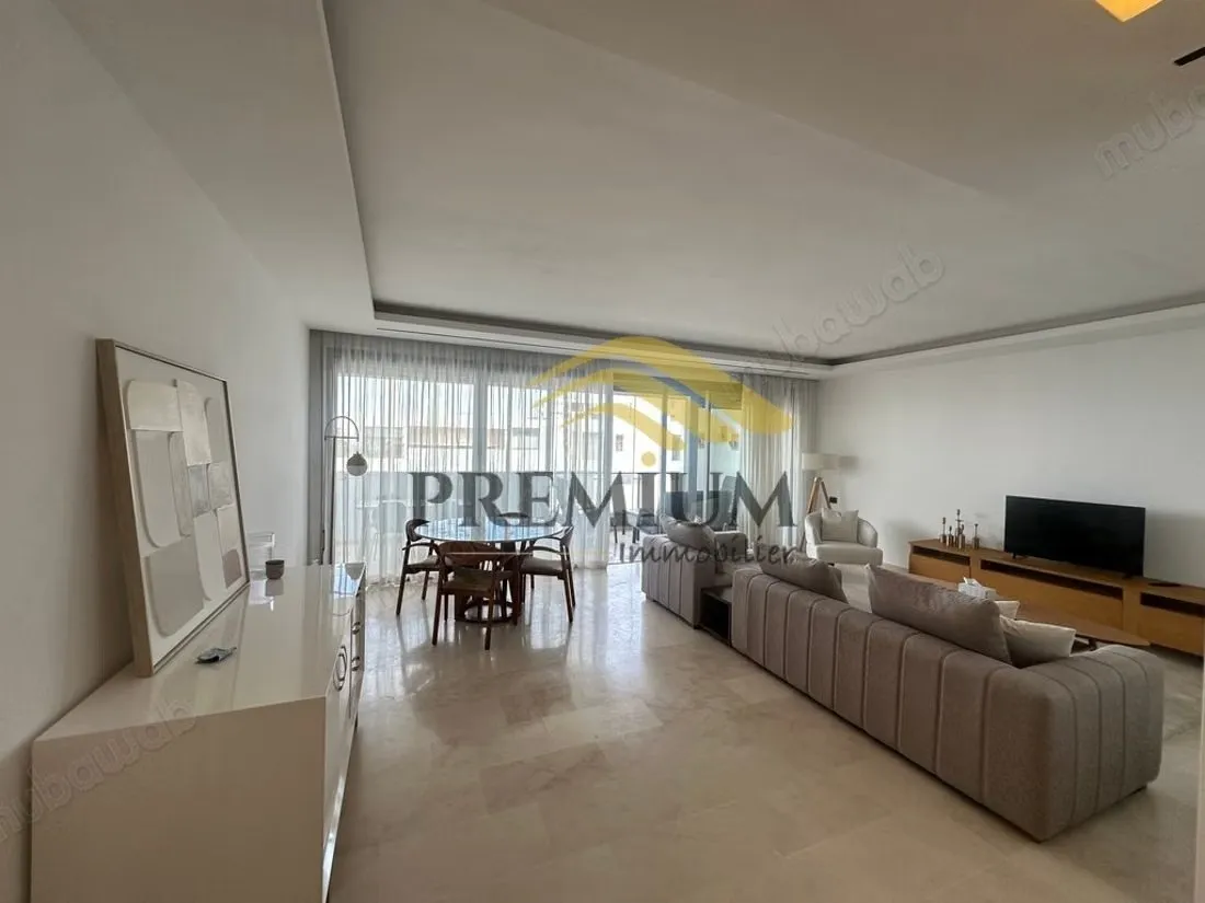 Appartement meuble avec terrasse - الرباط