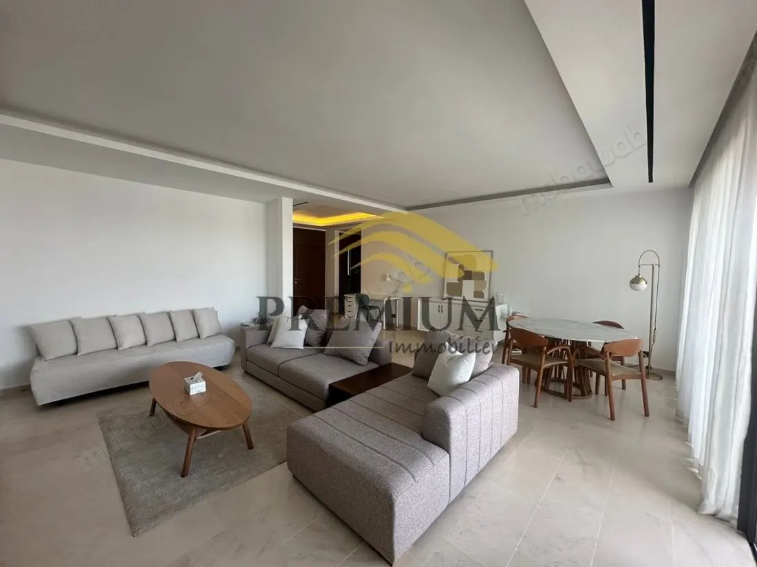 Appartement meuble avec terrasse - الرباط (3)