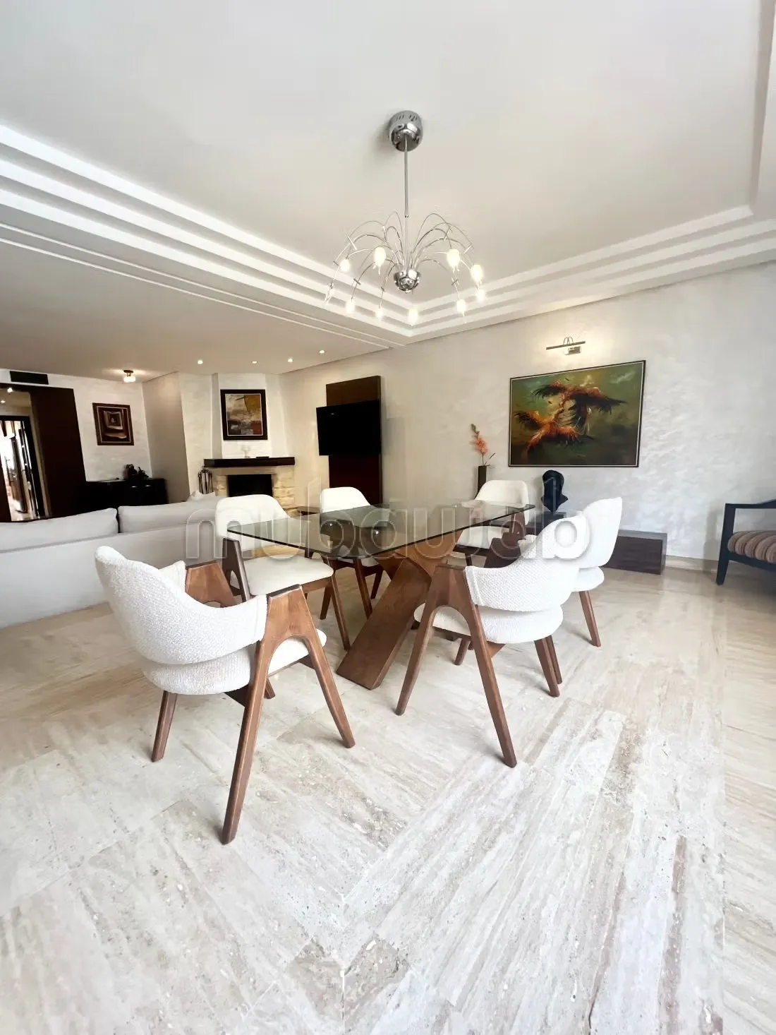 Bel Appartement meublé RACINE Triangle d’Or - الدار البيضاء (2)