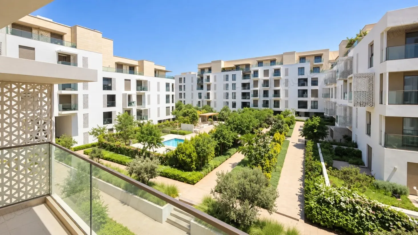 Louez cet appartement à Souissi. Surface totale 160 m². Jard... - الرباط