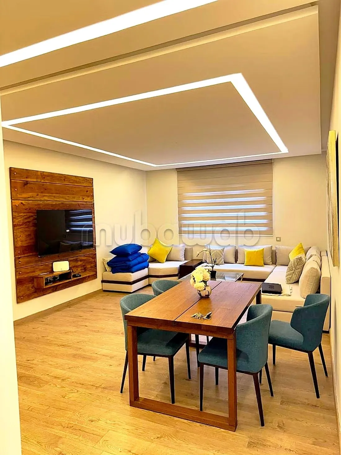 Appartement meublé haut standing à louer –Résidence fermée O... - الرباط