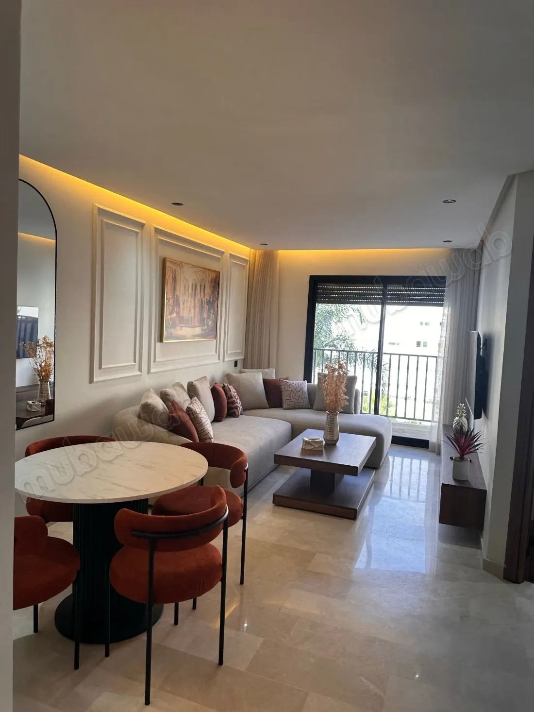 Studio à louer à Palmier. 
1 belle chambre. 
Bien meublé - الدار البيضاء