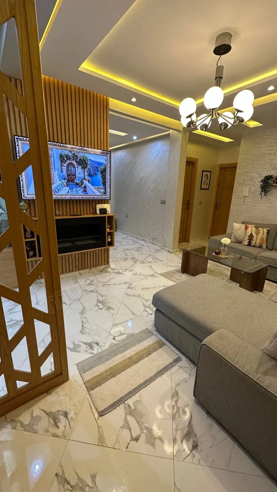 Vente d'un bel appartement à Plage Oued Cherrat. 
Surface de... - بوزنيقة (2)