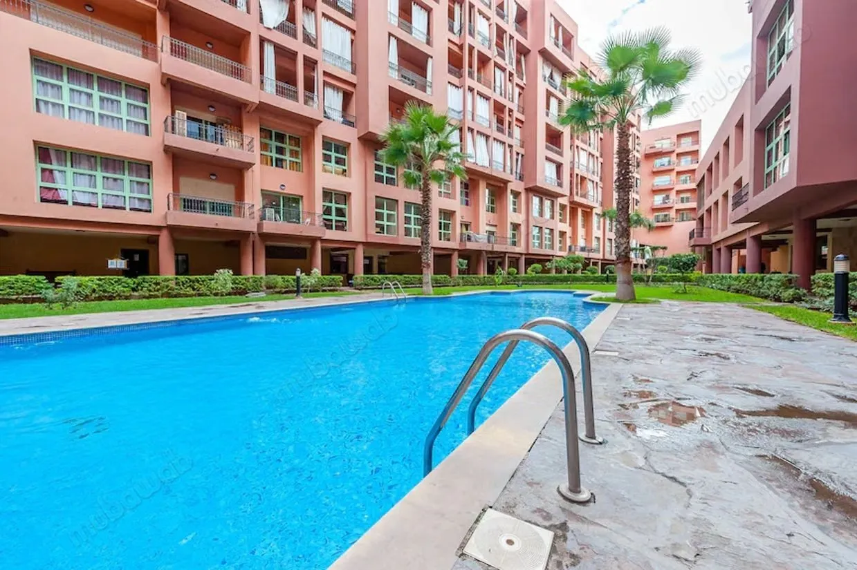 Appartement 3 chambres salon résidence piscine - مراكش (2)
