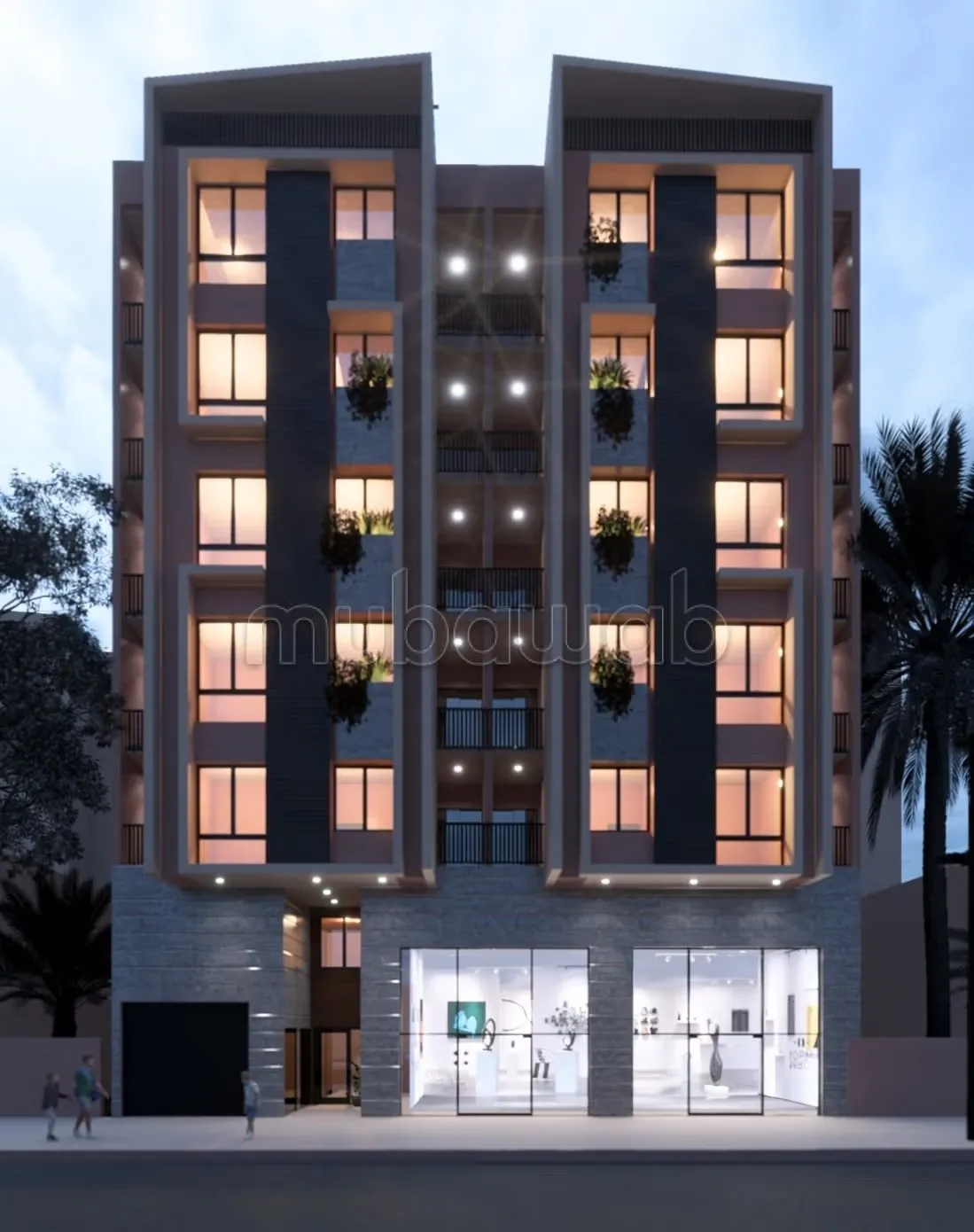 Appartement 2 Chambres à Guéliz – Titre - مراكش