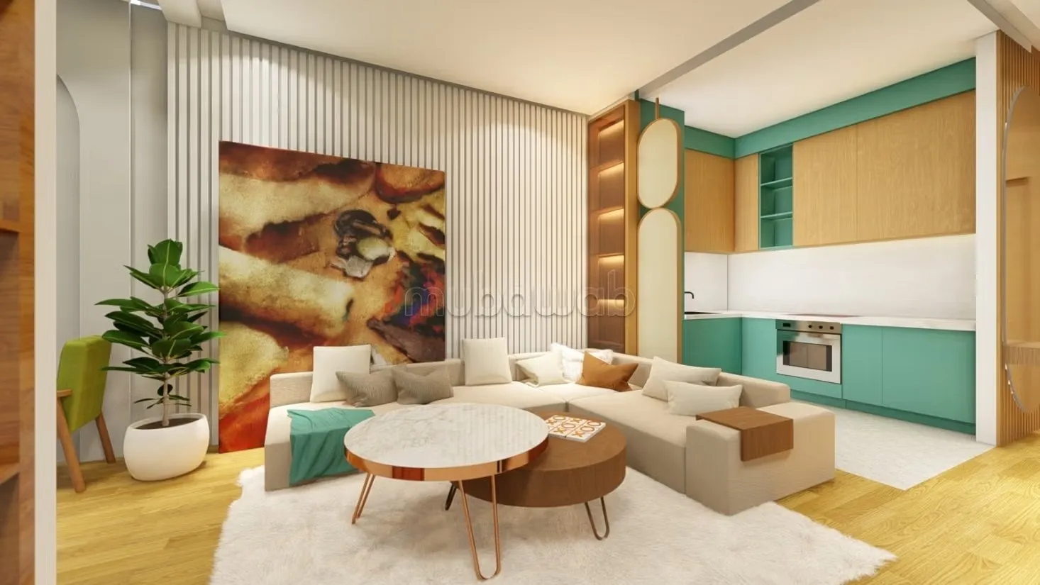 Appartement à vendre à Maârif. 1 chambre. Meublé - الدار البيضاء