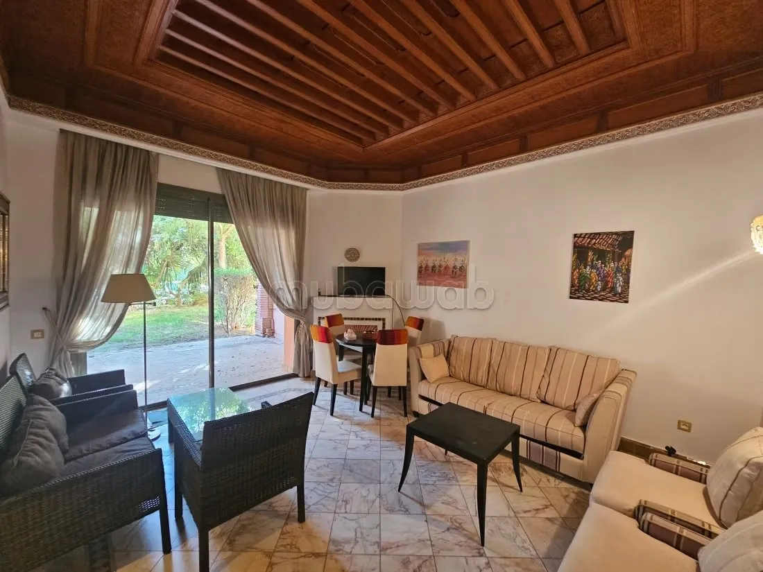 REZ DE JARDIN DE 115 M² En Palmeraie Village 2 - مراكش