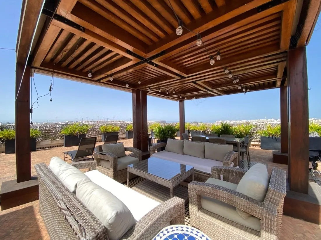 Penthouse à vendre à hay riad. 5 pièces. Avec ascenseur et t... - الرباط (3)