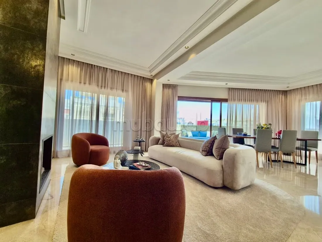 Appartement Moderne avec Terrasse Racine - الدار البيضاء (3)