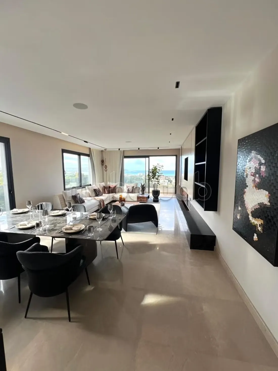 Appartement 124 m² – Élégance & Vue Mer à Malabata Hills - طنجة (3)