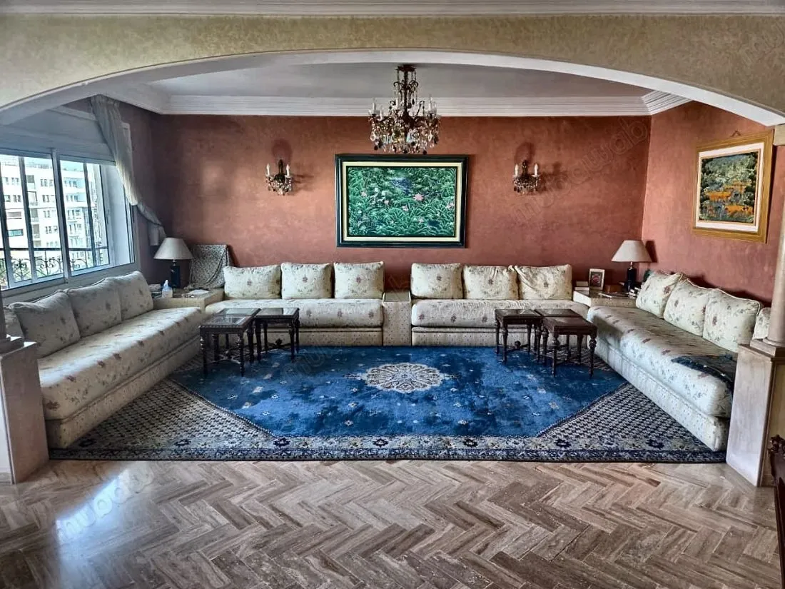 Appartement à Palmier avec une vue sur jardin - الدار البيضاء (2)