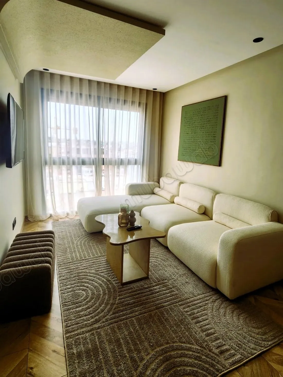 Studio meublé Haute Gamme 55m2 
Quartier Gauthier - الدار البيضاء (2)