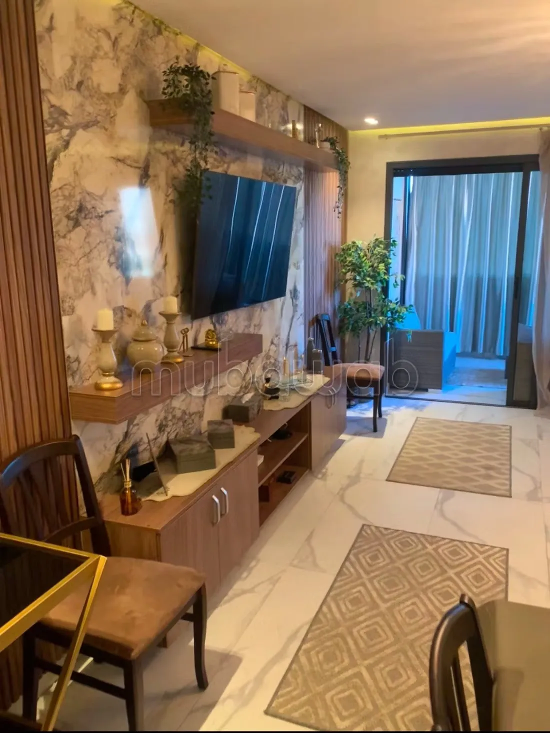 Bel appartement 2 chambres bien meublé à louer en longue dur... - مراكش (2)