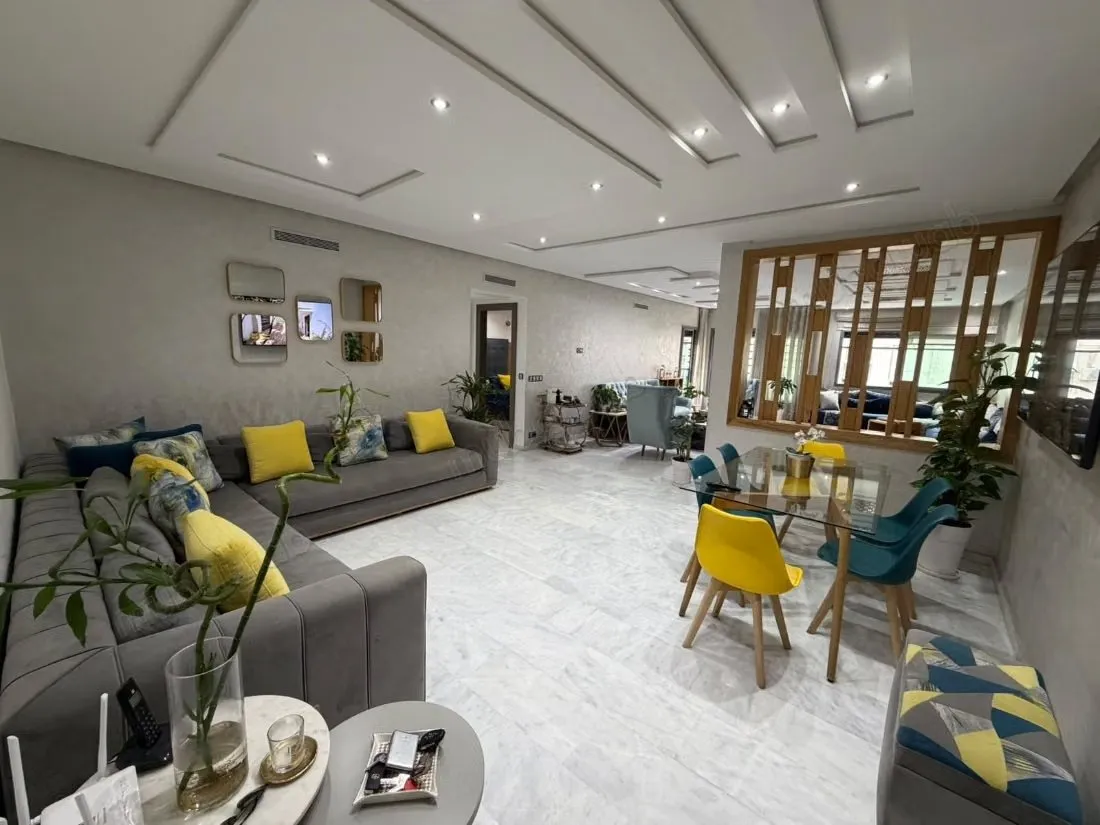 Appartement haut standing de136 m² au Centre ville - طنجة (2)