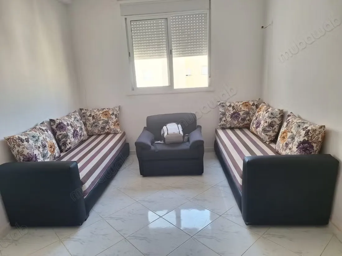 Appartement 2 chambres salon ensoleillé - بوزنيقة
