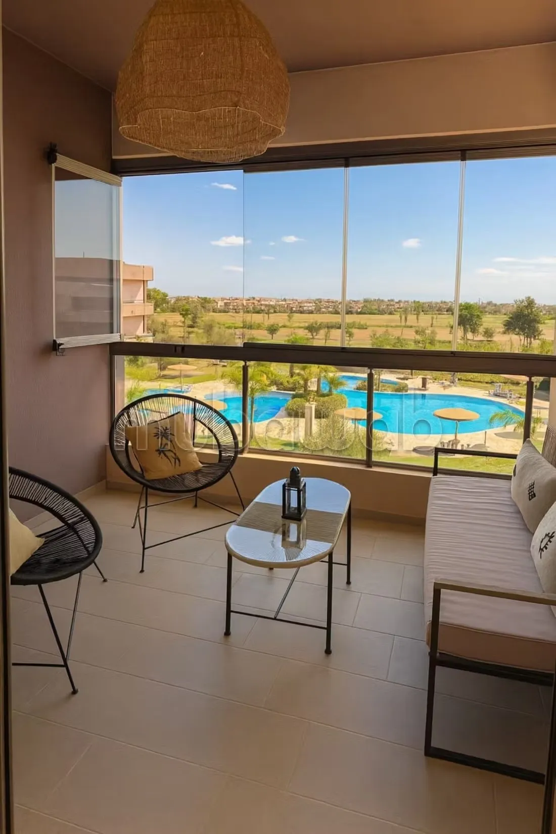 Charmant appartement F3 meublé à louer Prestigia - مراكش