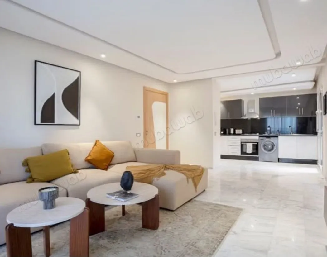 Appartement F2 élégant, meublé à louer 
Bv. M6 - مراكش