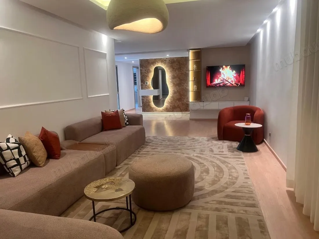Appartement 3 pièces meublé à Table M Marrakech - مراكش