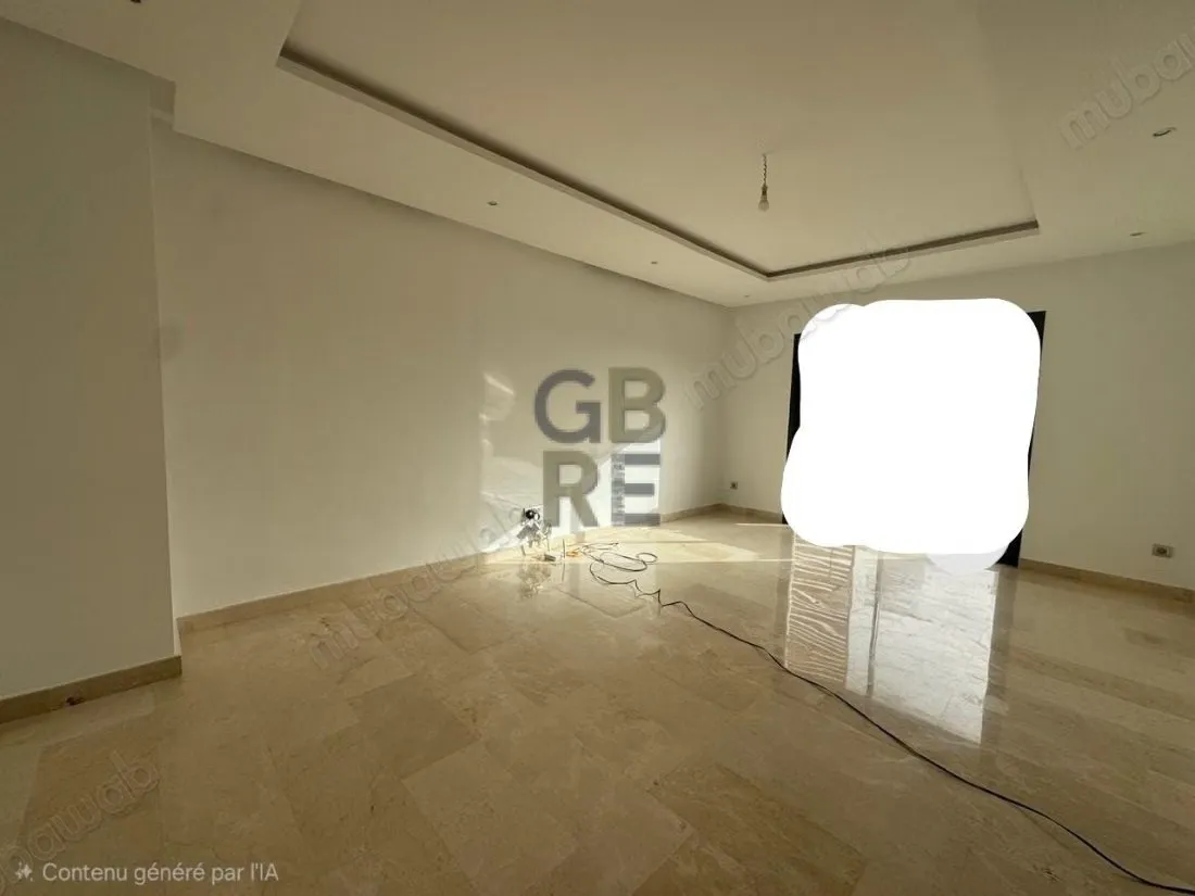 Bel appartement vide en location dans une résidence avec pis... - الرباط (3)