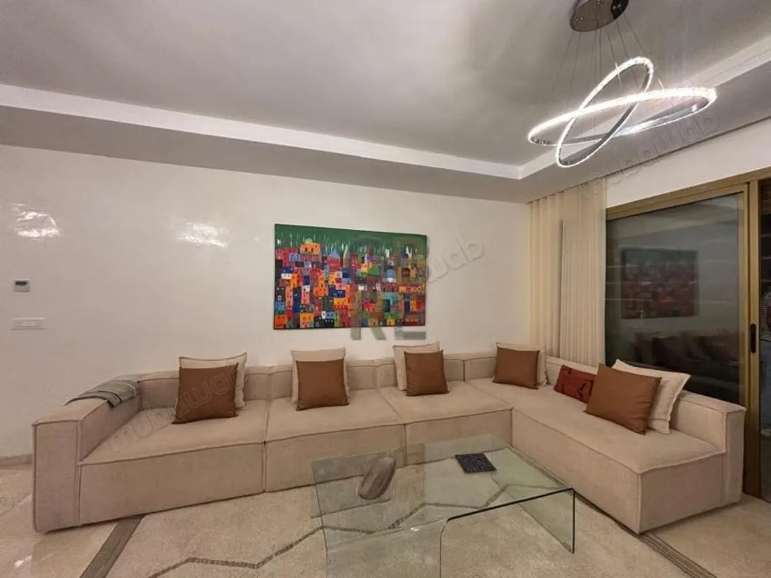Magnifique appartement meublé en location au Carrousel - الرباط (2)