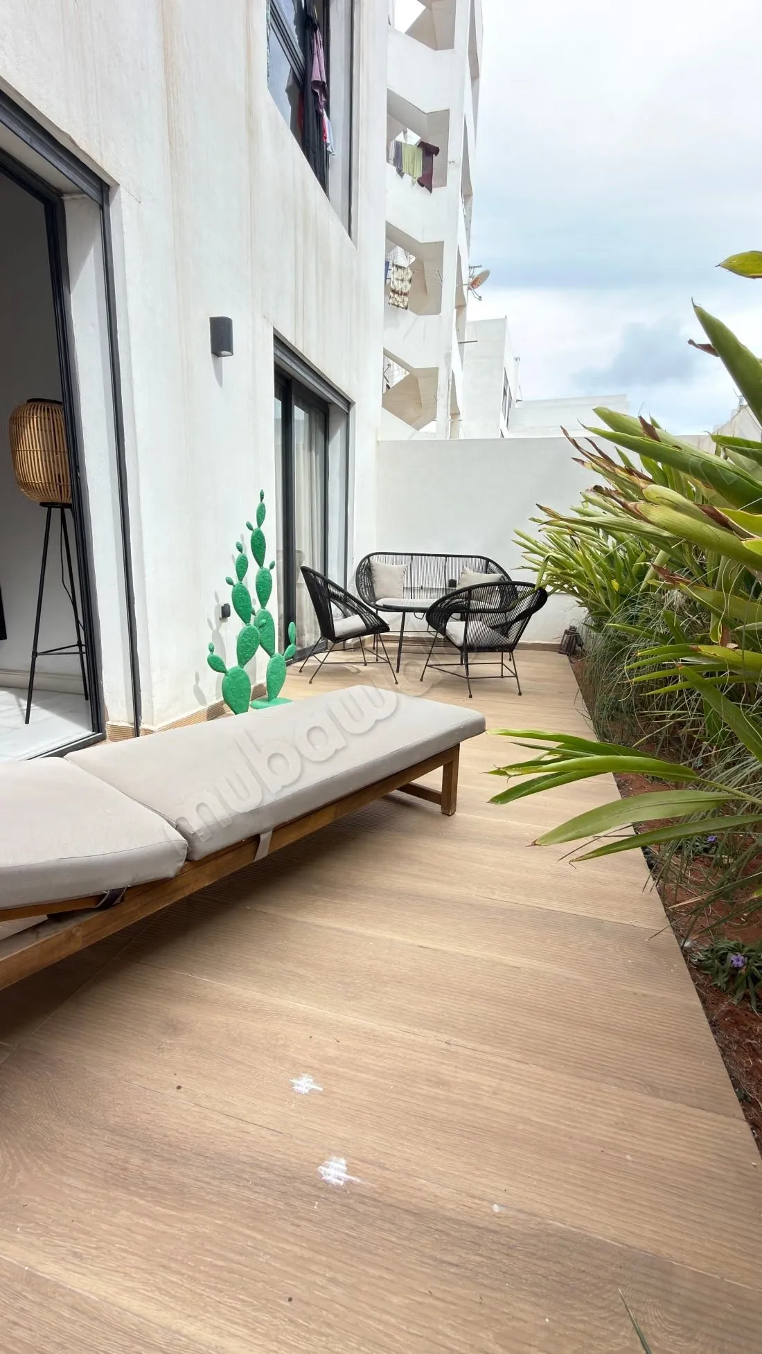 Studio meublé avec belle terrasse - الدار البيضاء