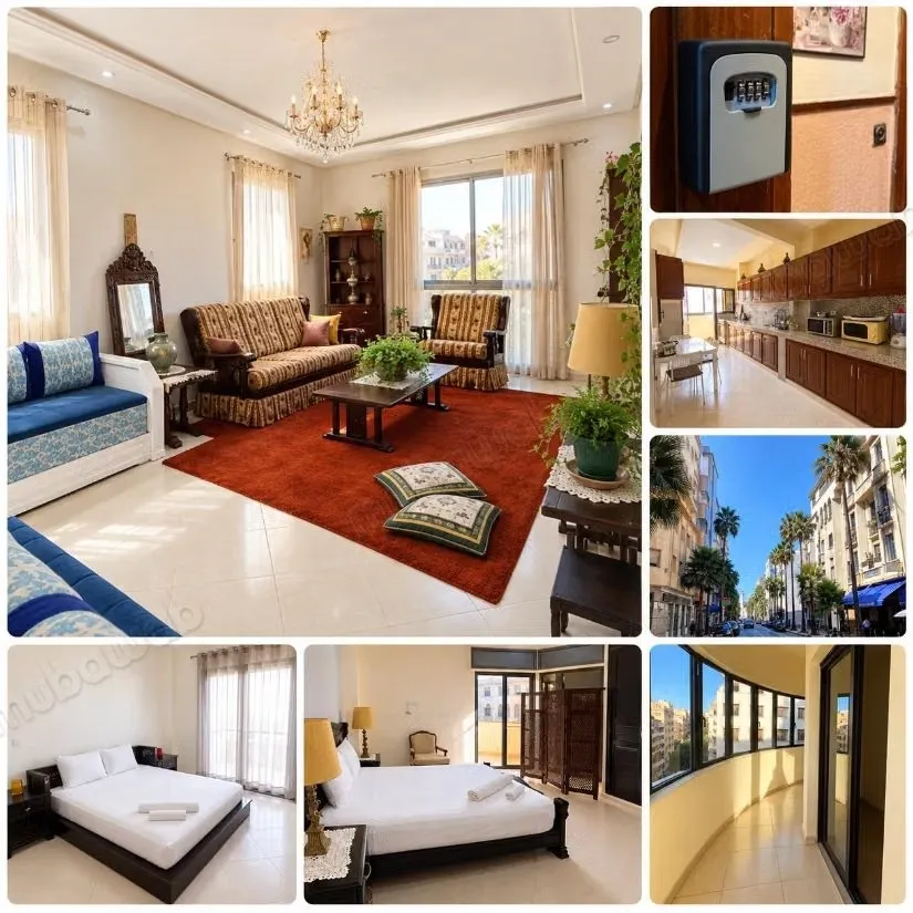 100 m² meublé 2 ch – Zerktouni / Mers Sultan - الدار البيضاء
