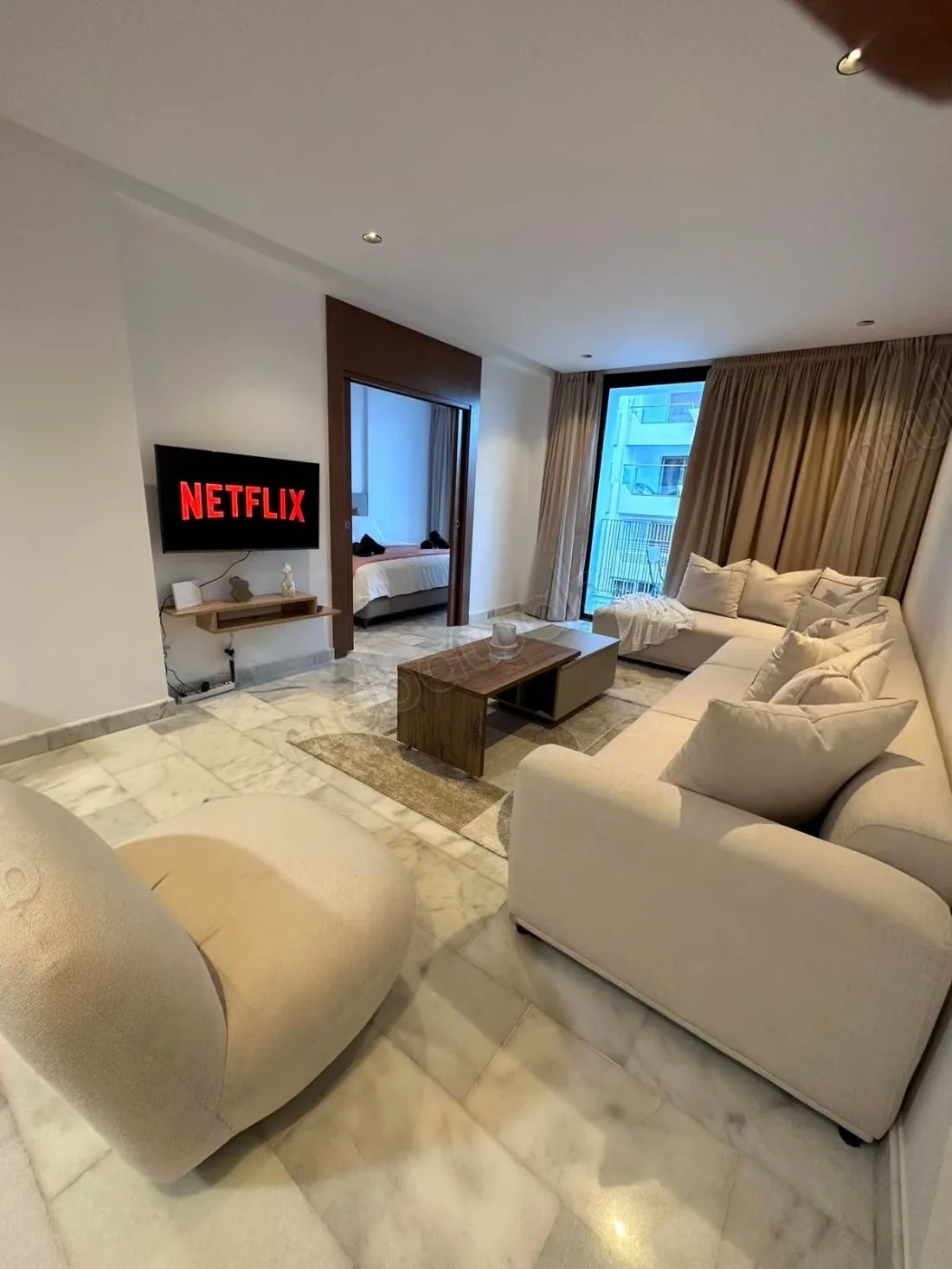 Studio meublé premium à louer 
Palmier - الدار البيضاء (2)