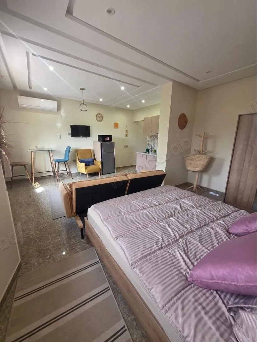 Très bel appartement en location à targa 1 Pièce. Bien meubl... - Ait Aissi Ihahane (3)