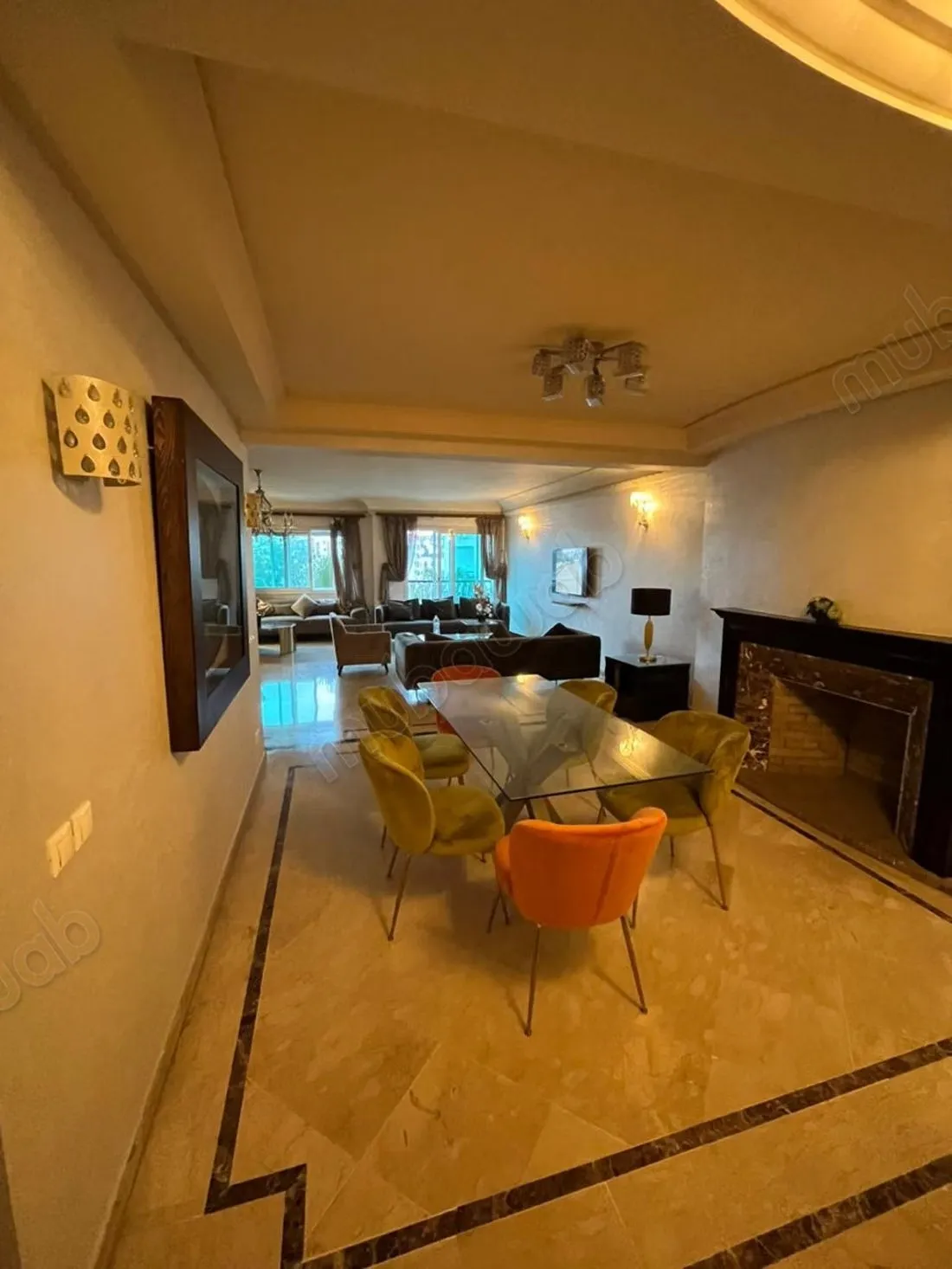 À louer – Appartement meublé, triangle d’or - الدار البيضاء (3)
