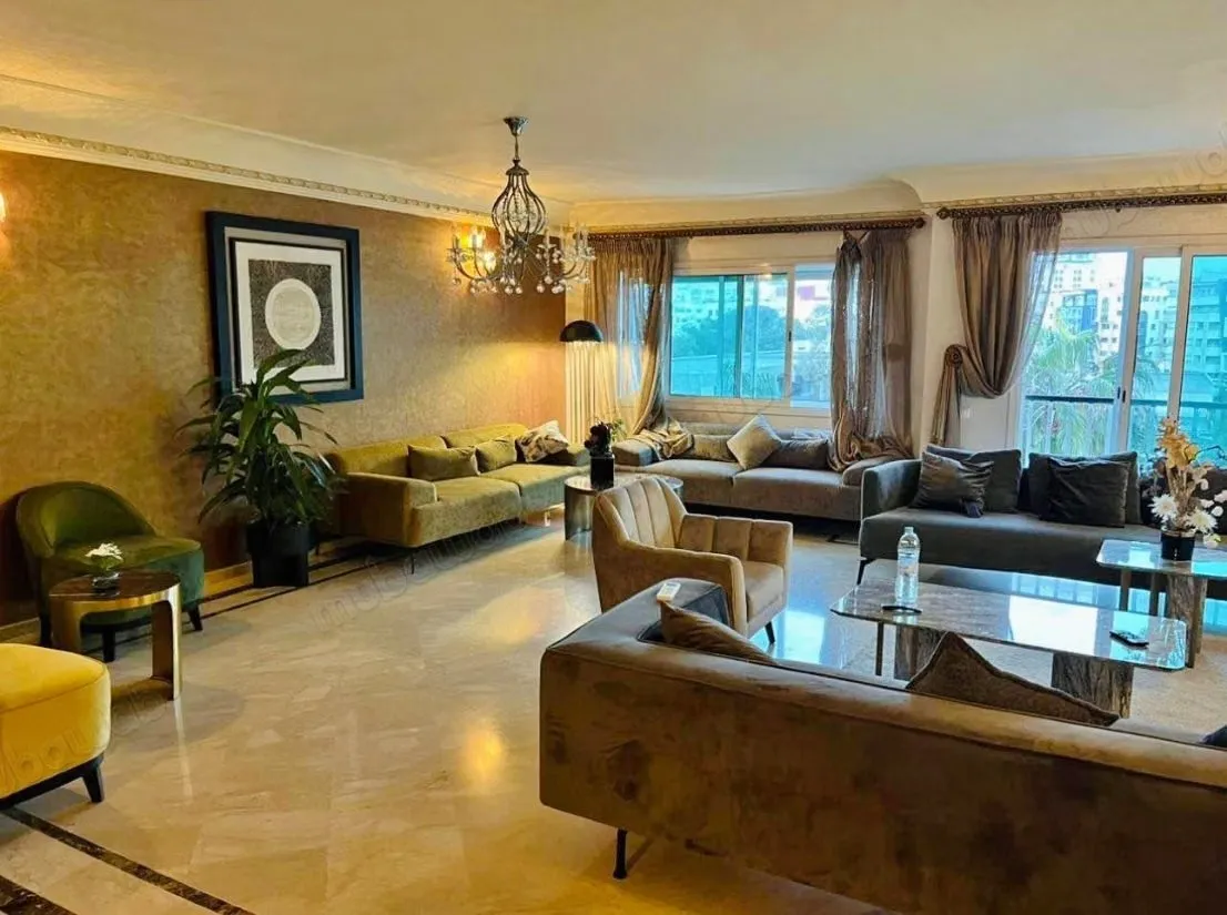 À louer – Appartement meublé, triangle d’or - الدار البيضاء
