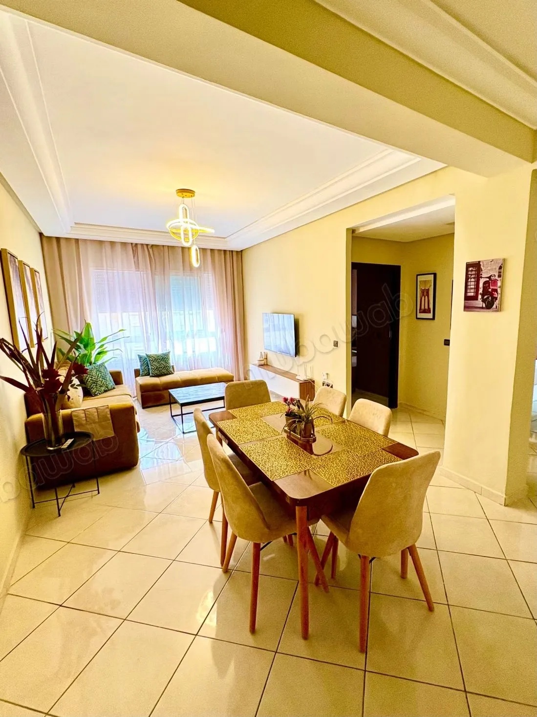 Magnifique appartement à louer à Moujahidine. 2 belles chamb... - طنجة (2)