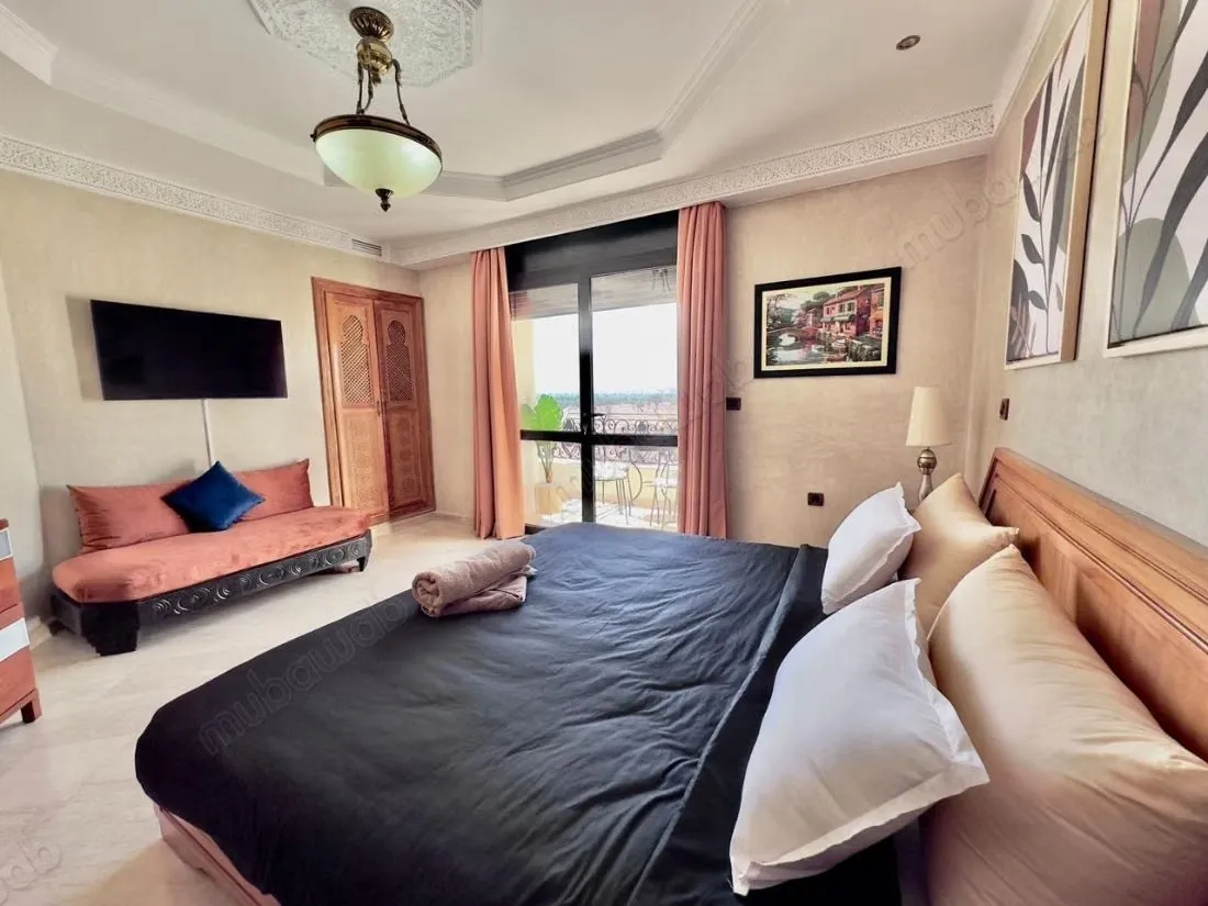 Bel appartement en location à Hivernage. 
3 belles chambres... - مراكش (3)