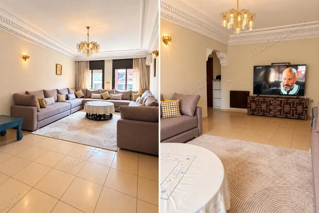 Bel Appartement meublé à louer en plein Guéliz - مراكش (2)