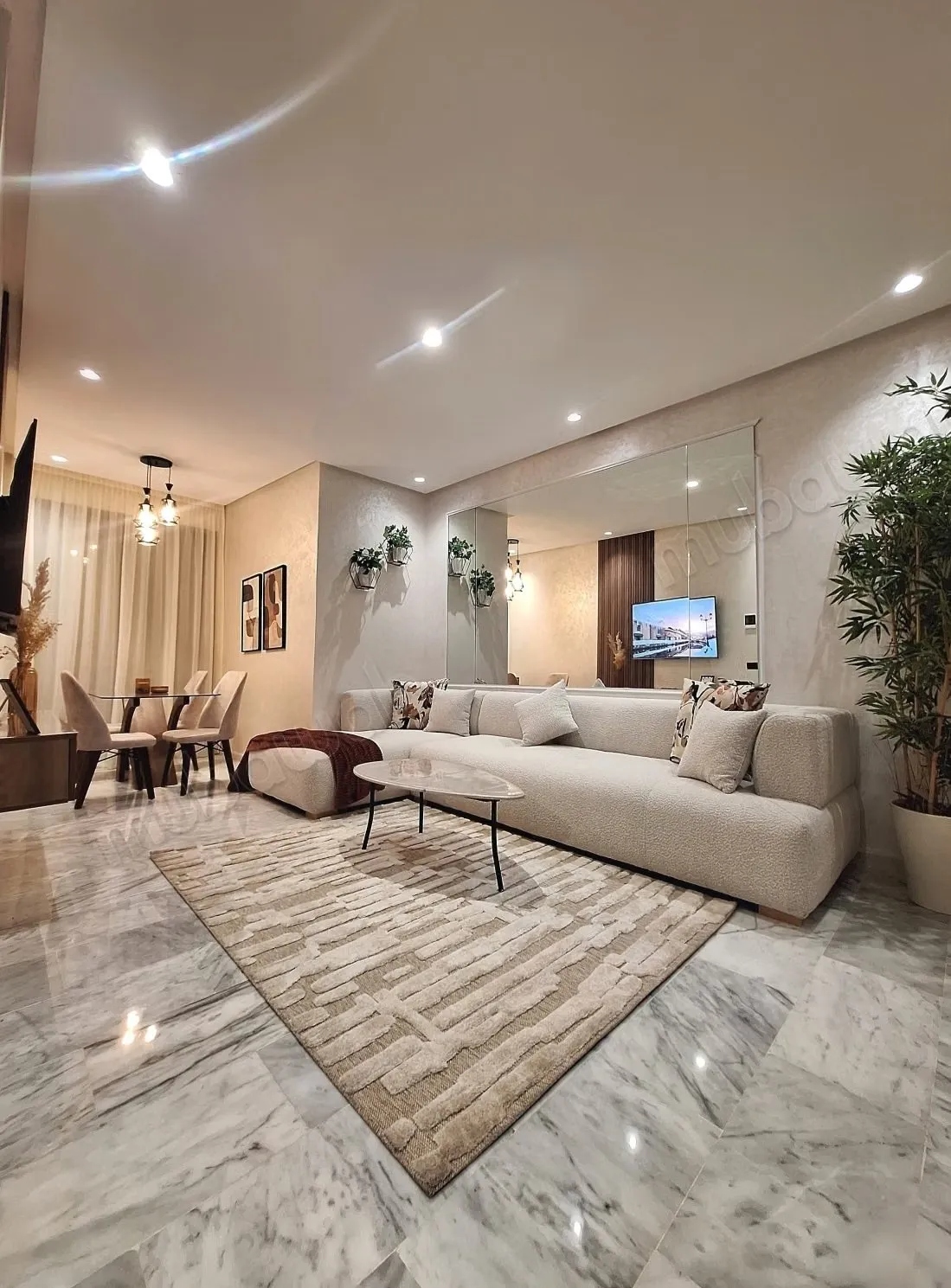 Appartement meublé à Oasis location longue durée - الدار البيضاء