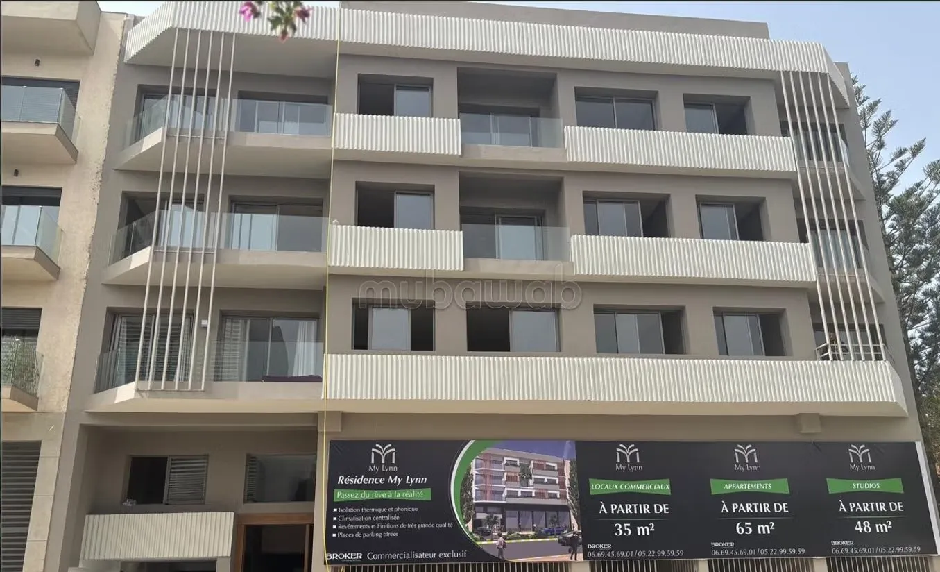 Location Studio 45m2 Haut Standing Vide Riviera - الدار البيضاء