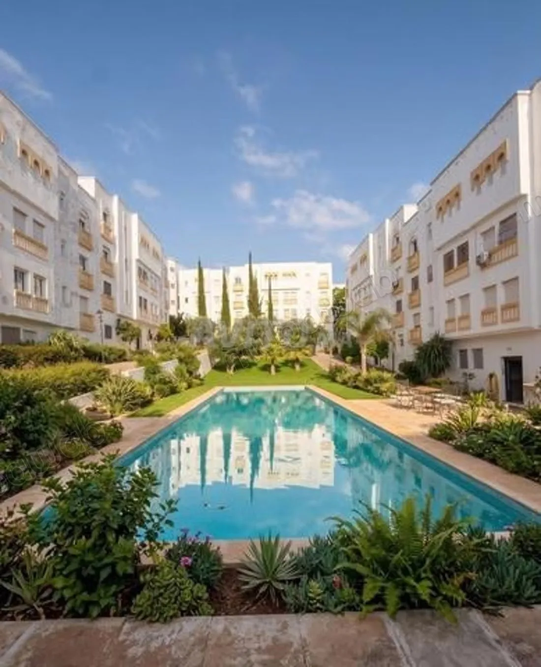 Appartement à louer avec picine - طنجة