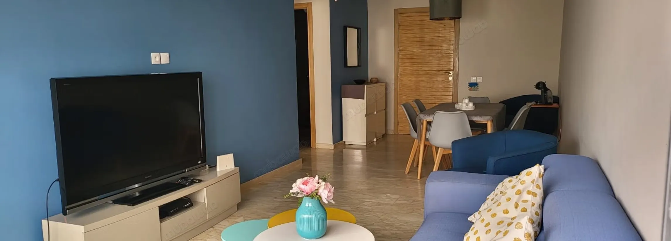 Appartement meublé de 89 m2 à louer - دار بوعزة (2)