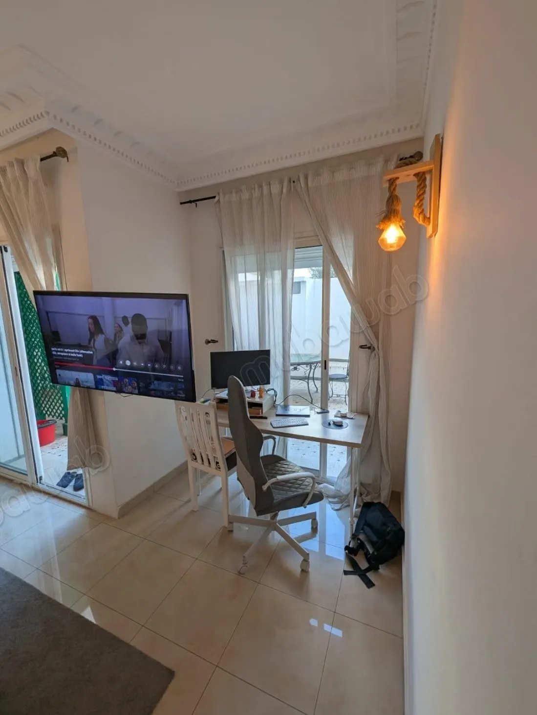 Studio propre à louer plein Gauthier 
avec patio - الدار البيضاء (2)